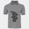 JB's  BIRDS EYE POLO   CHARCOAL - S Thumbnail