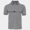 JB's  BIRDS EYE POLO   CHARCOAL - S Thumbnail