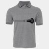 JB's  BIRDS EYE POLO   CHARCOAL - S Thumbnail