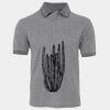 JB's  BIRDS EYE POLO   CHARCOAL - S Thumbnail