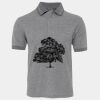 JB's  BIRDS EYE POLO   CHARCOAL - S Thumbnail