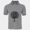 JB's  BIRDS EYE POLO   CHARCOAL - S Thumbnail
