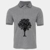 JB's  BIRDS EYE POLO   CHARCOAL - S Thumbnail