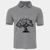 JB's  BIRDS EYE POLO   CHARCOAL - S Thumbnail