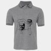 JB's  BIRDS EYE POLO   CHARCOAL - S Thumbnail