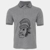JB's  BIRDS EYE POLO   CHARCOAL - S Thumbnail