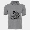 JB's  BIRDS EYE POLO   CHARCOAL - S Thumbnail