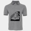 JB's  BIRDS EYE POLO   CHARCOAL - S Thumbnail