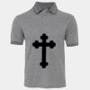 JB's  BIRDS EYE POLO   CHARCOAL - S Thumbnail