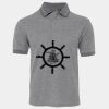JB's  BIRDS EYE POLO   CHARCOAL - S Thumbnail