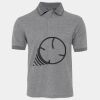 JB's  BIRDS EYE POLO   CHARCOAL - S Thumbnail