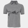 JB's  BIRDS EYE POLO   CHARCOAL - S Thumbnail