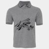 JB's  BIRDS EYE POLO   CHARCOAL - S Thumbnail