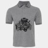 JB's  BIRDS EYE POLO   CHARCOAL - S Thumbnail