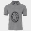 JB's  BIRDS EYE POLO   CHARCOAL - S Thumbnail