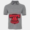 JB's  BIRDS EYE POLO   CHARCOAL - S Thumbnail
