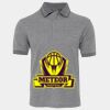 JB's  BIRDS EYE POLO   CHARCOAL - S Thumbnail