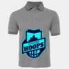 JB's  BIRDS EYE POLO   CHARCOAL - S Thumbnail