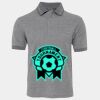 JB's  BIRDS EYE POLO   CHARCOAL - S Thumbnail