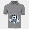 JB's  BIRDS EYE POLO   CHARCOAL - S Thumbnail