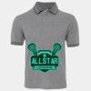 JB's  BIRDS EYE POLO   CHARCOAL - S Thumbnail