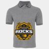 JB's  BIRDS EYE POLO   CHARCOAL - S Thumbnail