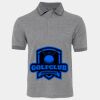JB's  BIRDS EYE POLO   CHARCOAL - S Thumbnail