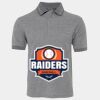 JB's  BIRDS EYE POLO   CHARCOAL - S Thumbnail