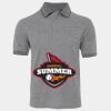 JB's  BIRDS EYE POLO   CHARCOAL - S Thumbnail