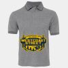JB's  BIRDS EYE POLO   CHARCOAL - S Thumbnail