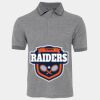 JB's  BIRDS EYE POLO   CHARCOAL - S Thumbnail