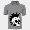 JB's  BIRDS EYE POLO   CHARCOAL - S Thumbnail