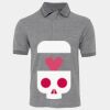 JB's  BIRDS EYE POLO   CHARCOAL - S Thumbnail