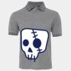 JB's  BIRDS EYE POLO   CHARCOAL - S Thumbnail