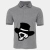 JB's  BIRDS EYE POLO   CHARCOAL - S Thumbnail