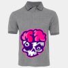 JB's  BIRDS EYE POLO   CHARCOAL - S Thumbnail