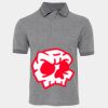 JB's  BIRDS EYE POLO   CHARCOAL - S Thumbnail