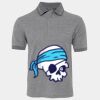 JB's  BIRDS EYE POLO   CHARCOAL - S Thumbnail