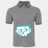 JB's  BIRDS EYE POLO   CHARCOAL - S Thumbnail
