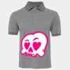 JB's  BIRDS EYE POLO   CHARCOAL - S Thumbnail