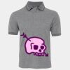 JB's  BIRDS EYE POLO   CHARCOAL - S Thumbnail