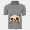 JB's  BIRDS EYE POLO   CHARCOAL - S Thumbnail