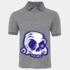 JB's  BIRDS EYE POLO   CHARCOAL - S Thumbnail
