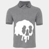 JB's  BIRDS EYE POLO   CHARCOAL - S Thumbnail