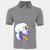 JB's  BIRDS EYE POLO   CHARCOAL - S Thumbnail