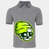 JB's  BIRDS EYE POLO   CHARCOAL - S Thumbnail
