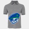 JB's  BIRDS EYE POLO   CHARCOAL - S Thumbnail