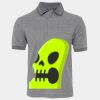 JB's  BIRDS EYE POLO   CHARCOAL - S Thumbnail
