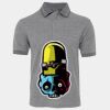 JB's  BIRDS EYE POLO   CHARCOAL - S Thumbnail