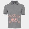 JB's  BIRDS EYE POLO   CHARCOAL - S Thumbnail